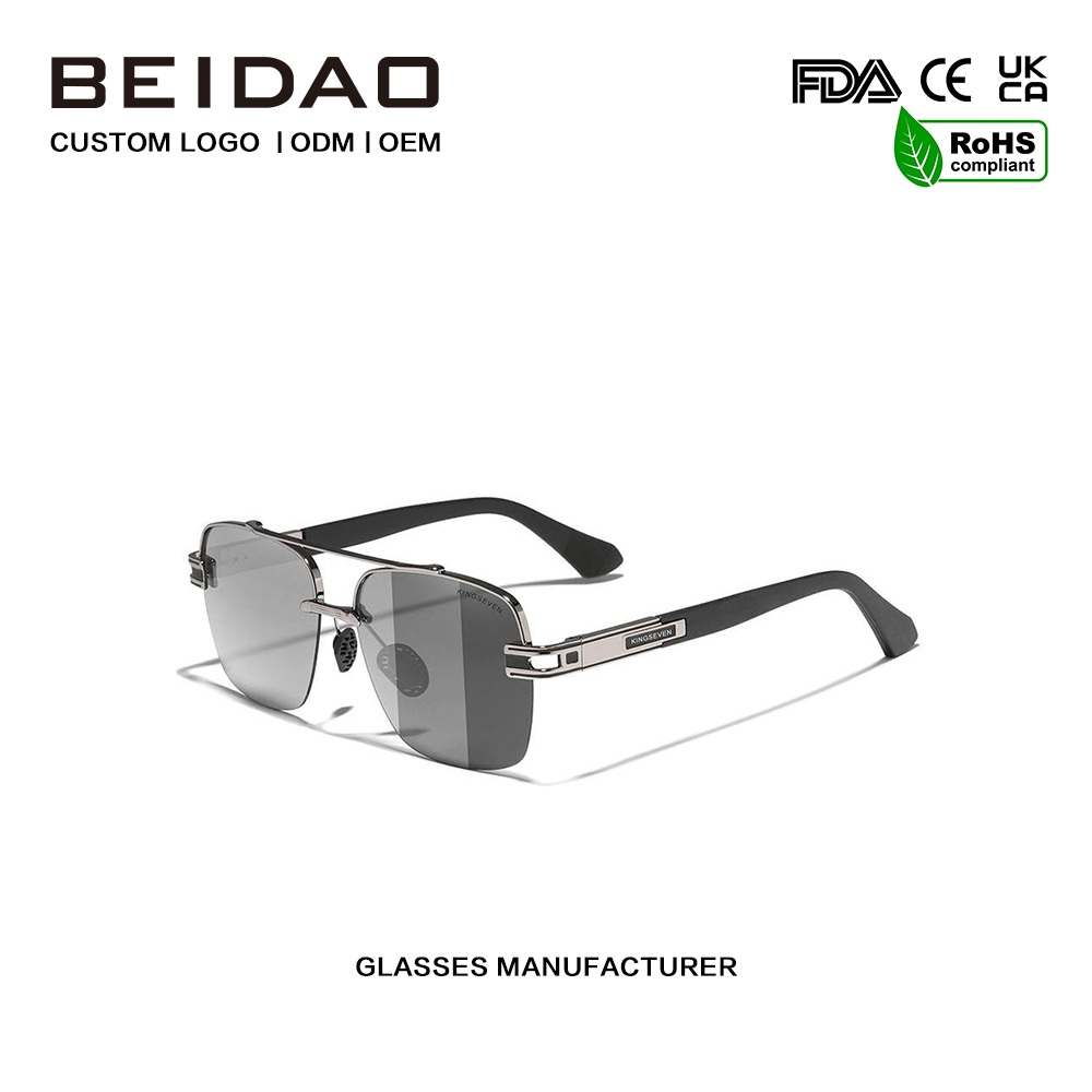 रंगीन UV400 रेट्रो पोलराइज्ड सनग्लासहरू