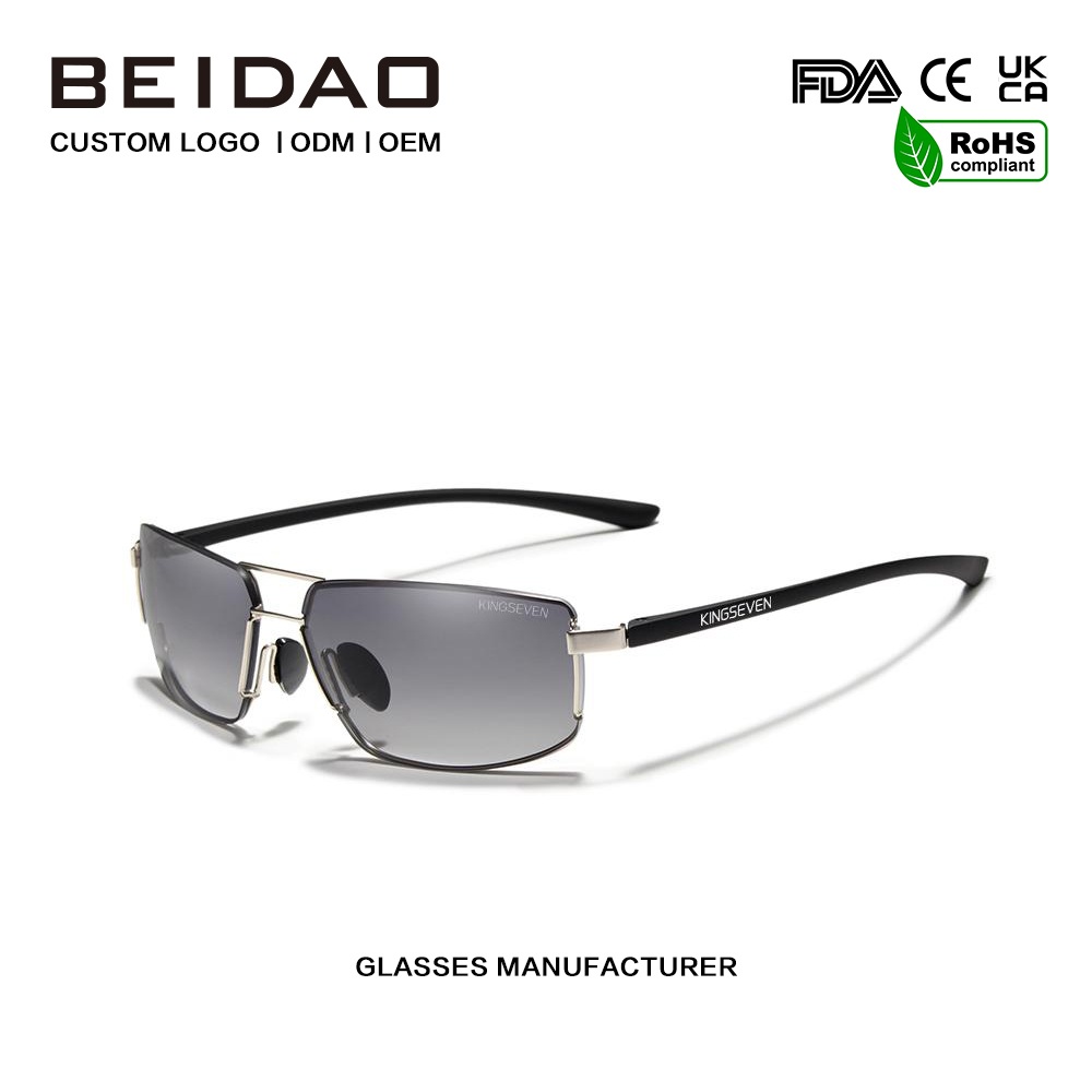 लक्जरी एल्युमिनियम पोलराइज्ड सनग्लासहरू